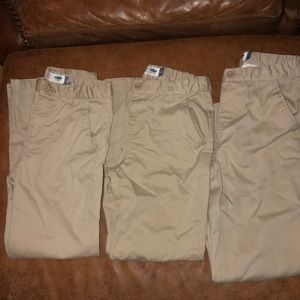 Only navy khakis